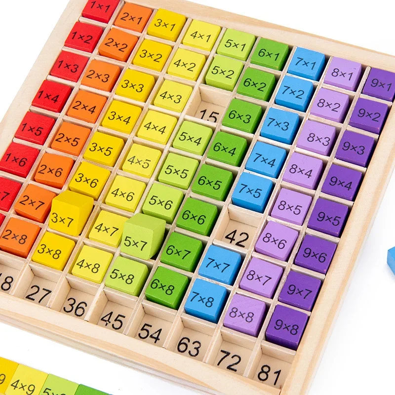 Jouets mathématiques Montessori  pour enfants.