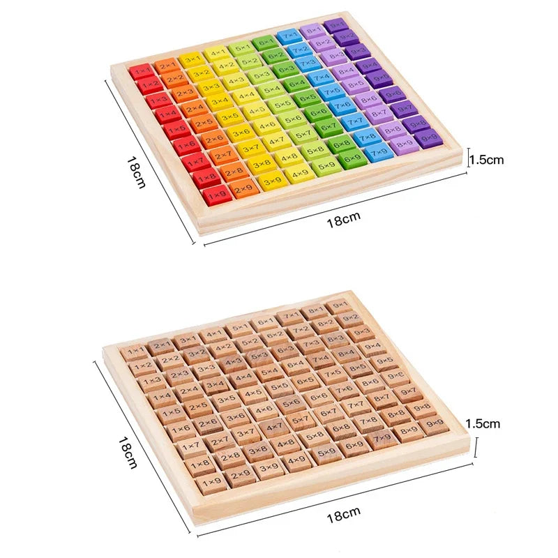 Jouets mathématiques Montessori  pour enfants.