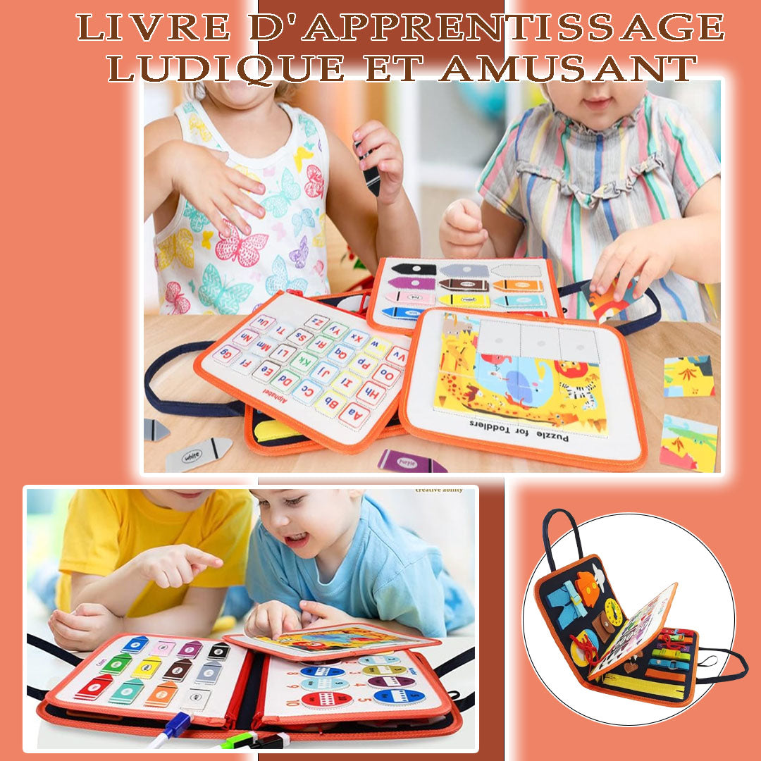 Planche d'Apprentissage Montessori pour Enfants